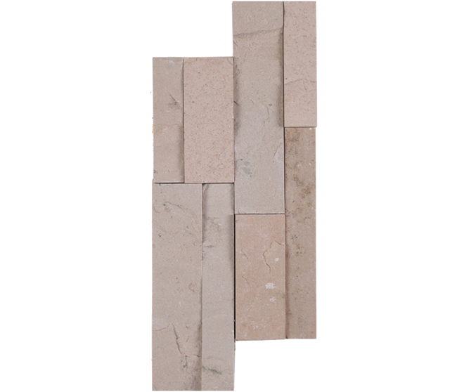 Peach Stone Mosaic Tiles